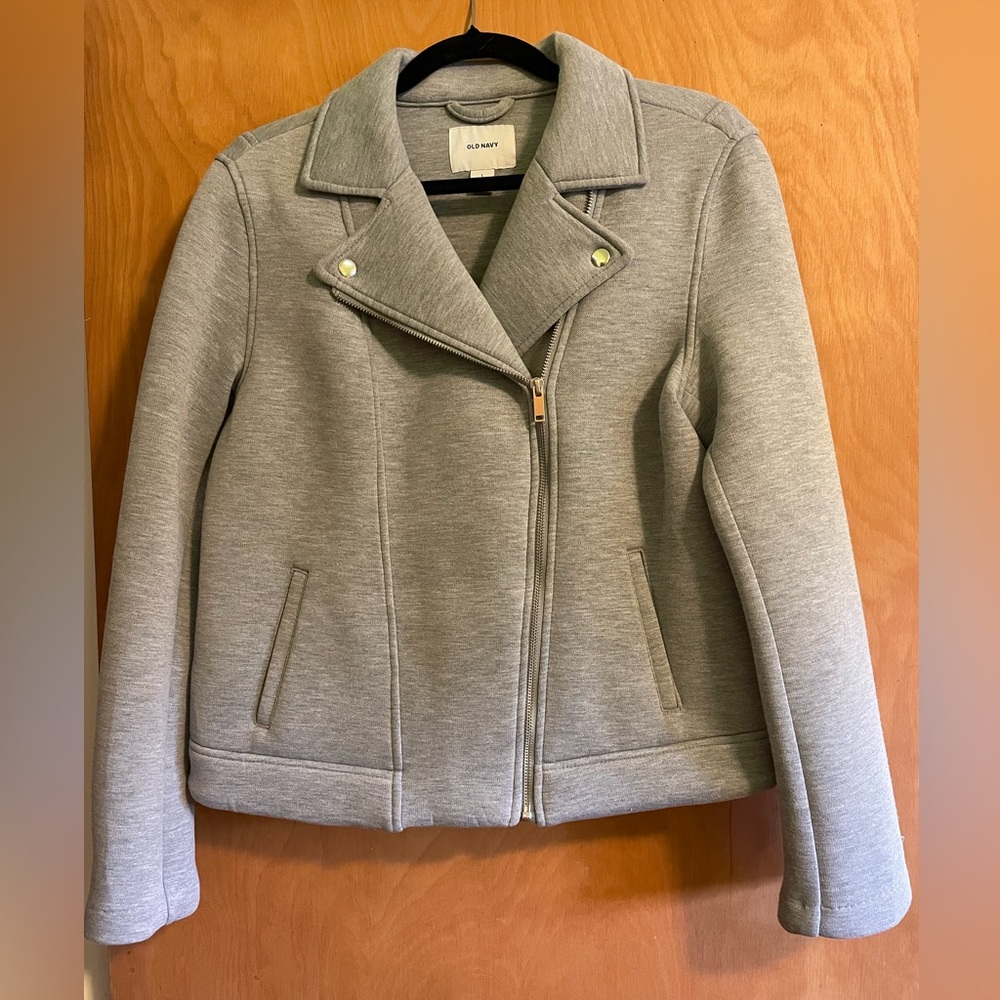 Adorable Old Navy Cotton Moto Jacket